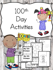 100th Day lesson activities - Make learning fun on your 100th day of school!