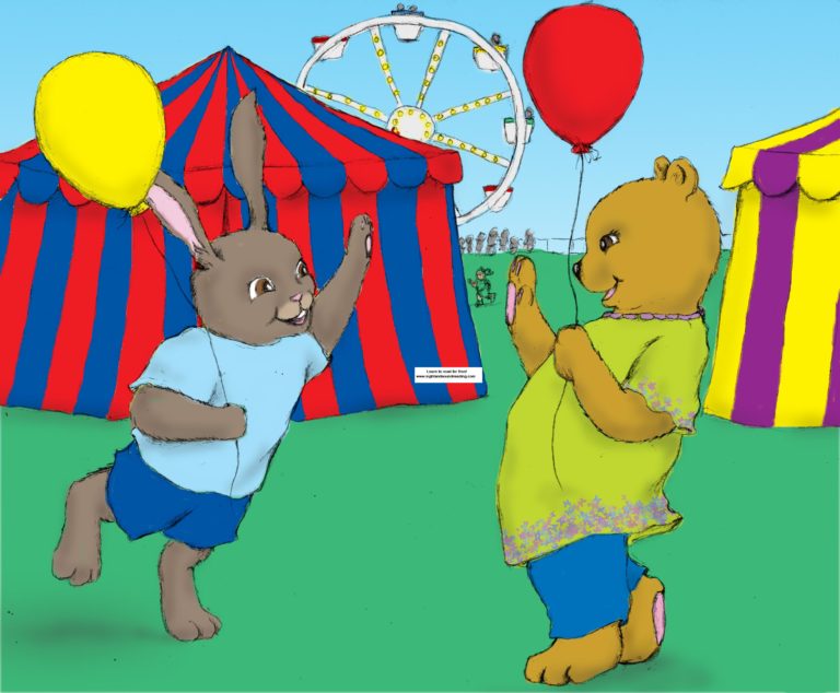 Free homeschool beginning reading curriculum:  Day 5 (extra practice)