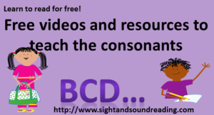 Teach Phonics!  Visit https://www.sightandsoundreading.com