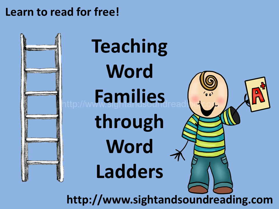 Achterhouden rekruut nooit Word Ladders | Mrs. Karle's Sight and Sound Reading