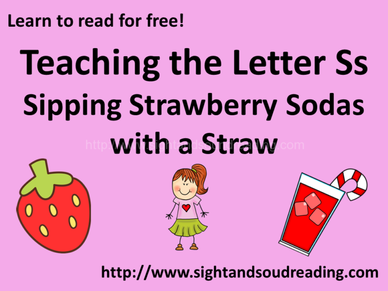 Sipping Strawberry Sodas with a Straw