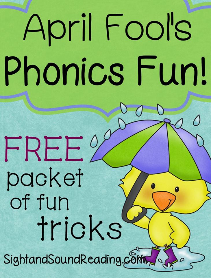 April Fools Day Tricks for Kindergarten – Phonics tricks to make them laugh