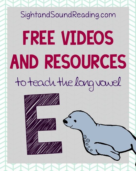 Teaching the Long Ee Sound Phonics Videos and Worksheets Mrs. Karle