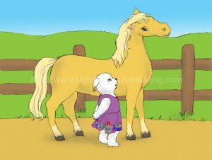 puppy talks to horse: teaching sight words to struggling readers, letters, phonics activities, reading comprehension, how to read, literacy, basic sight vocabulary, teaching letter sounds,