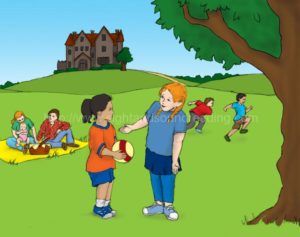 children at a picnic: reading, interactive learning, practice reading, education, free reading lessons, phonics reading tutor, reading techniques, electronic books, phonics lessons, teaching reading in 15 minutes/day, language arts,