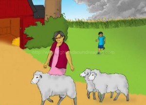 Storm coming to the farm: reading tutorial, alphabet, teaching, phonics tutorial, learn to read for free online, sight words,