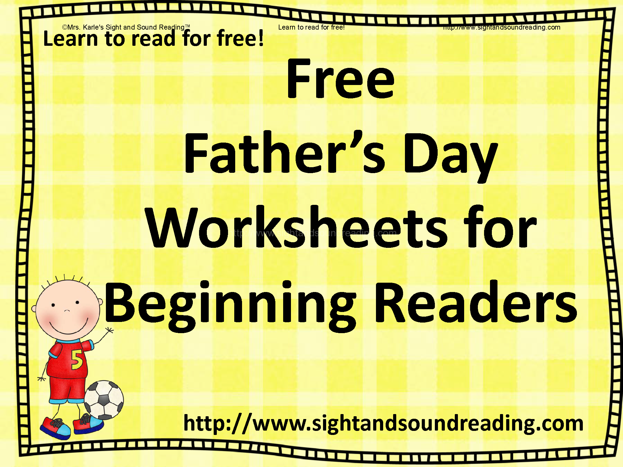 Free Father s Day Worksheets For Kindergarten Or Preschool