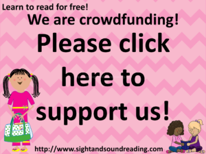 Sight and Sound Reading is crowdfunding. Come support us, please!