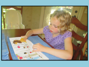 Kindergarten reading activity with modifications. Great for special needs, a classroom or homeschool!