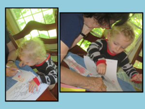 Kindergarten reading activity with modifications. Great for special needs, a classroom or homeschool!