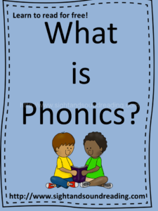 What is phonics? For the answer, and phonics worksheets and videos, visit https://www.sightandsoundreading.com///newsite