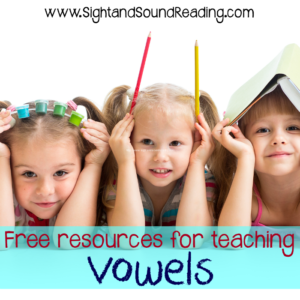 Free resources for teaching the vowels:  Free videos that explicitly teach children to sound out words, write them.  Great for teaching spelling, phonics, handwriting, writing and more!