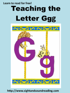 Teaching the confusing letter G