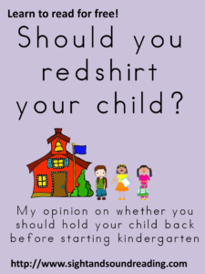 Should you redshirt your child? Kindergarten preparedness