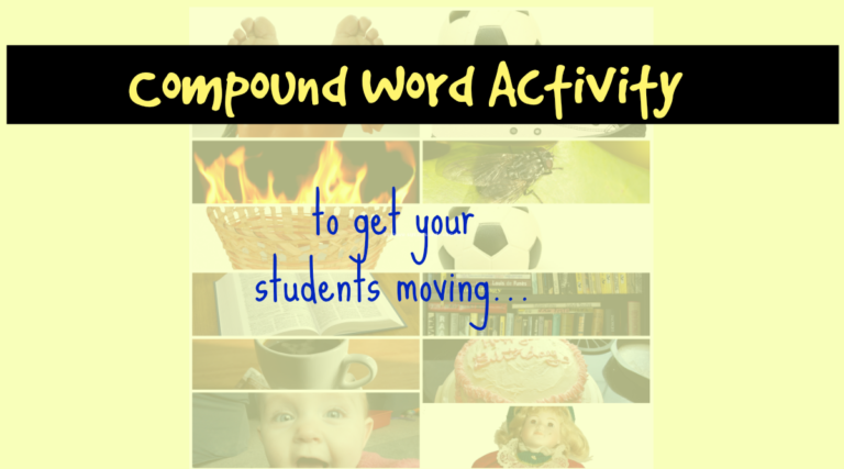 Compound Word Activities