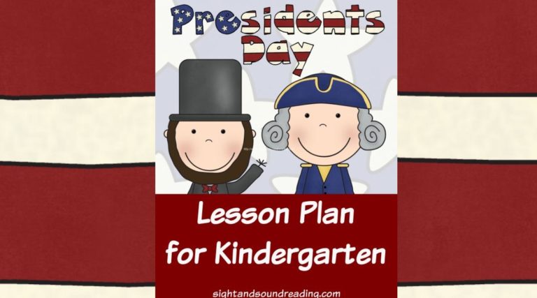 President’s Day Lesson Plan for Kindergarten
