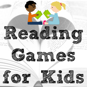 Reading Games for Kids: 10 suggestions of websites, apps, and active games. 