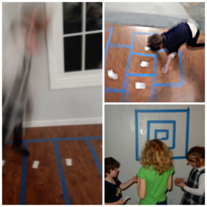 Active games to encourage Reading Readiness. - get those preschool children moving!