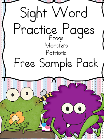 Summer Sight Words