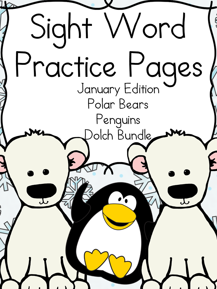 January Sight Words