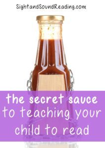 Reading Fluency: What is the secret sauce when teaching your child to read? How to help your child read fluently.