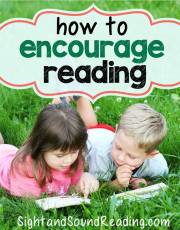 How to encourage Reading: One suggestion that your child will love.