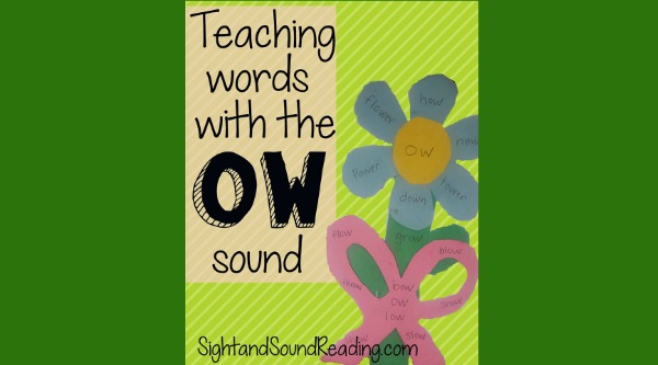 Words with ‘ow’ sound
