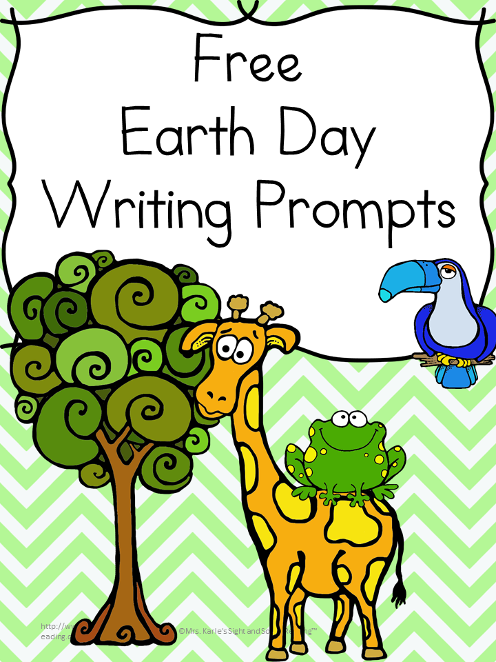 Earth Day Writing Prompts: 4 Free Earth Day writing prompts - 7 pages in all! Great for Kindergarten, or first grade...but, there is even a drawing worksheet that can be used for preschool too! 