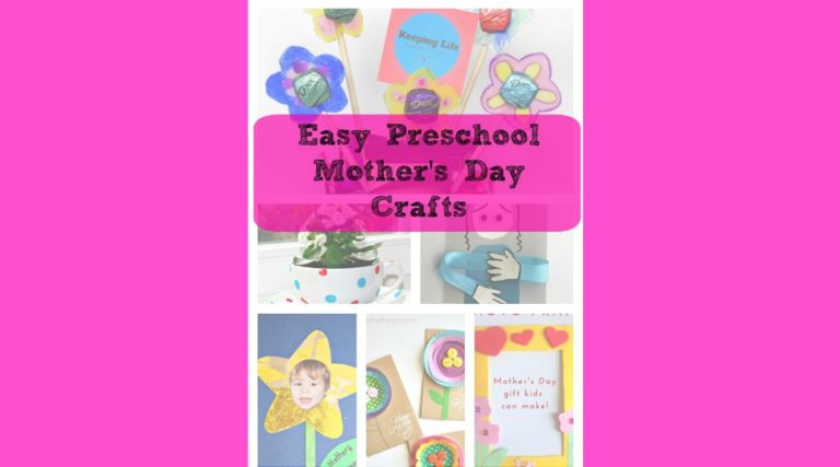 Easy Preschool Mothers Day Crafts