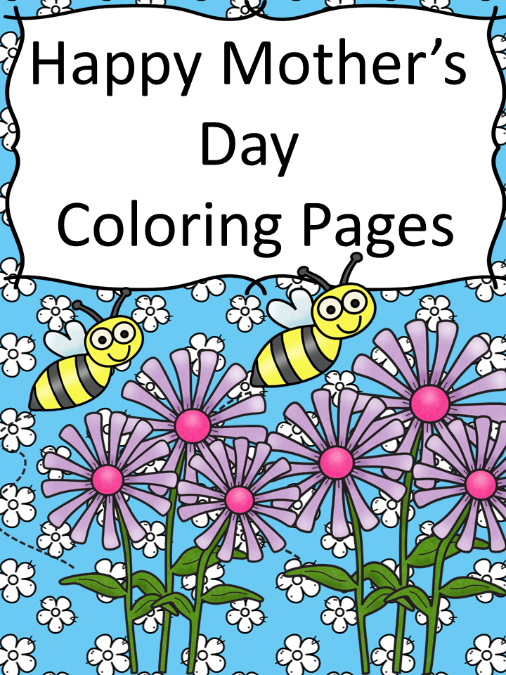 Free Happy Mothers Day Coloring Pages: Help your little one wish mom a happy Mother's Day with these fun coloring pages.