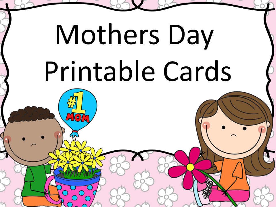 Free Printable Mothers Day Card From Kids