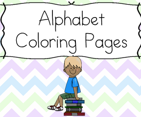 Preschool Alphabet Coloring Pages: Coloring pages for each letter of the alphabet