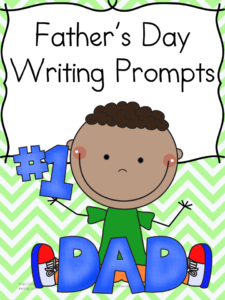 Father's Day Writing Prompt: Great for Kindergarten or First Grade