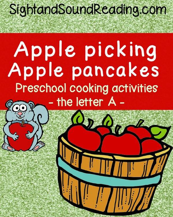 Apple picking, apple pancakes -short a sound