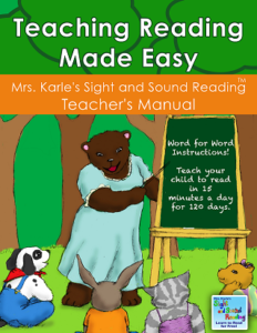 Teaching Reading book: Word for word instructions on how to teach reading to children