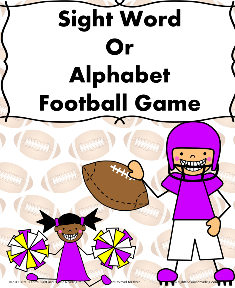 Dolch Sight Word Games: Football, Basketball and Soccer Dolch Sight Word Games