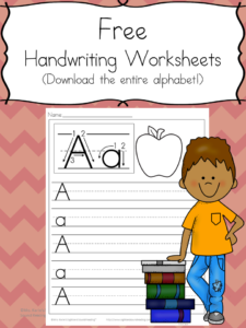 preschool handwriting worksheets 01