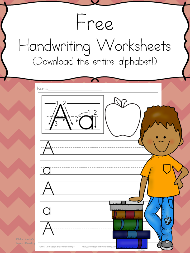 Free Preschool Handwriting Printables Free Printable Worksheet