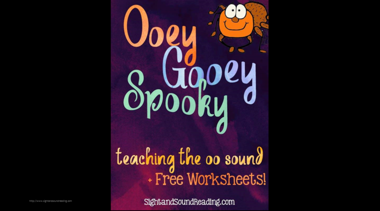 Long OO Sound Worksheet