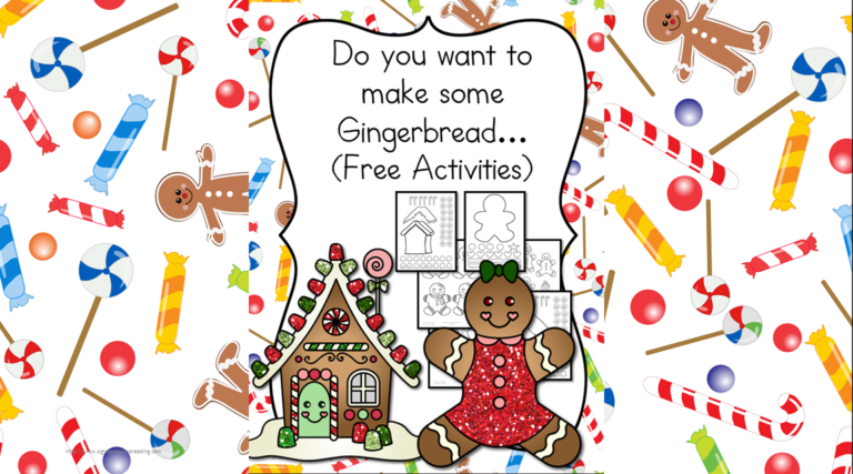 Gingerbread Man Cutout Template