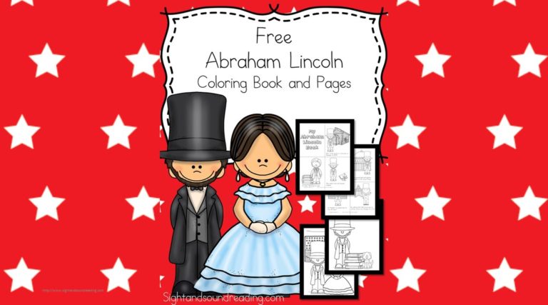 Abraham Lincoln Coloring Pages
