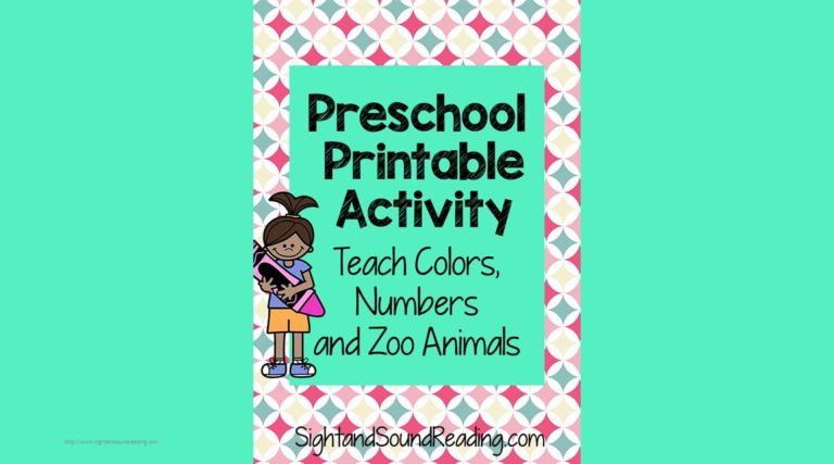 Color Preschool Activities