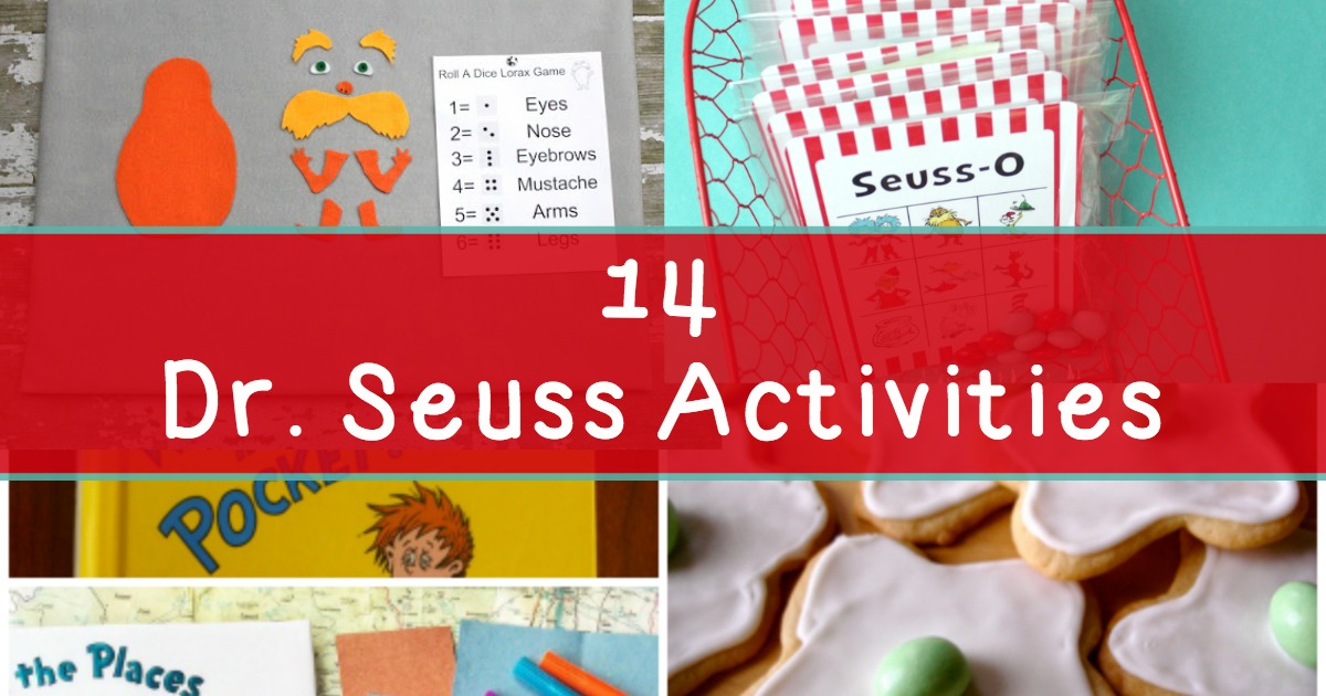 Dr Seuss Activities for Kindergarten -Make learning fun!