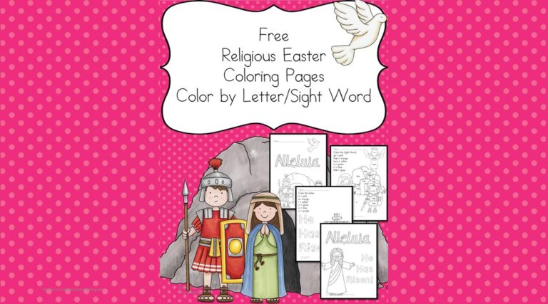 Religious Easter Coloring Pages