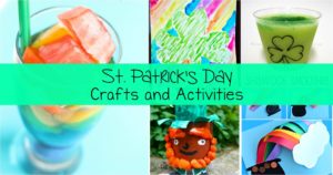 St. Patrick's Day Kids Crafts - Easy, fun, ... great for St. Patrick's Day!