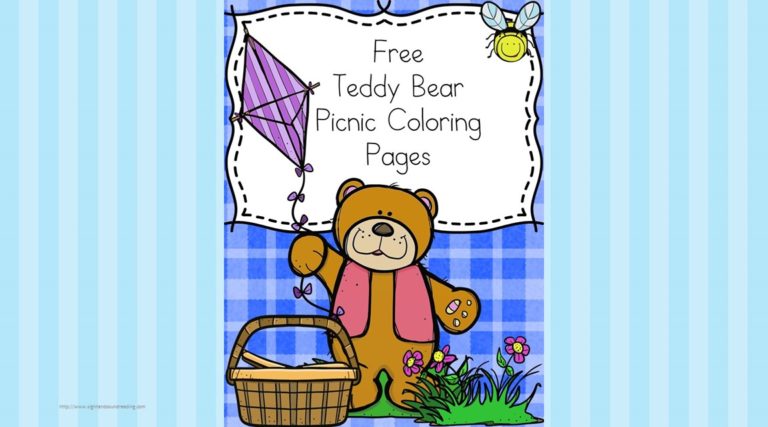 Teddy Bear Picnic Coloring Pages