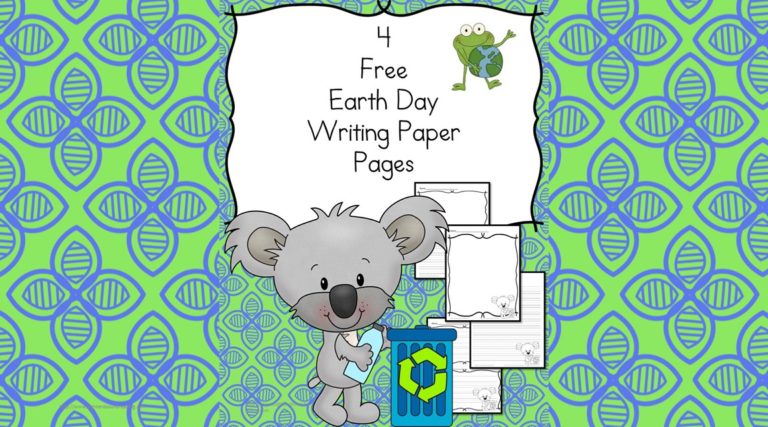 Earth Day Writing Paper