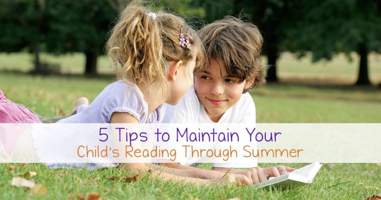 5 Tips to Maintain Summer Reading