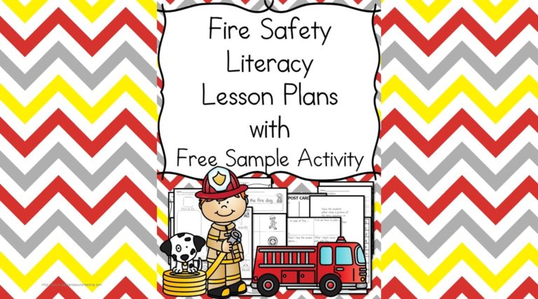 Fire Safety Worksheets for Kindergarten