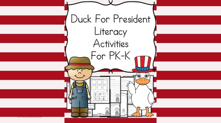Duck For President Lesson Plan and Activities